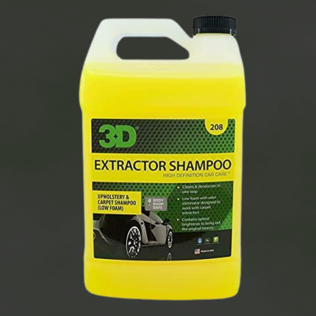 3D CAR CARE 3D EXTRACTOR SHAMPOO