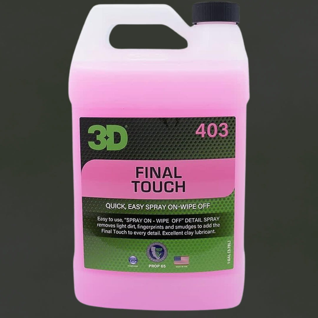 3D CAR CARE 3D FINAL TOUCH