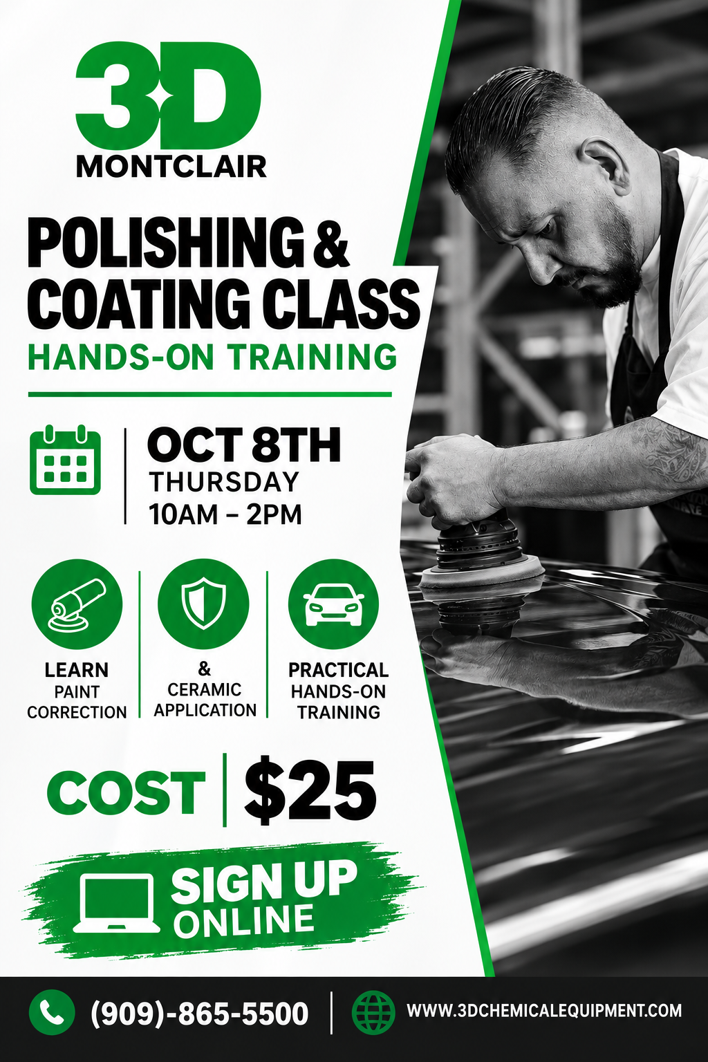 3D POLISHING  & COATING CLASS @3D_MONTCLAIR