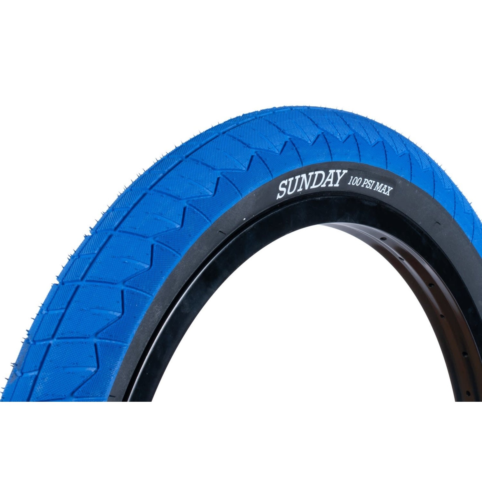 Sunday Sunday Current V2 Tire - 20 x 2.4, Clincher Blue/Black