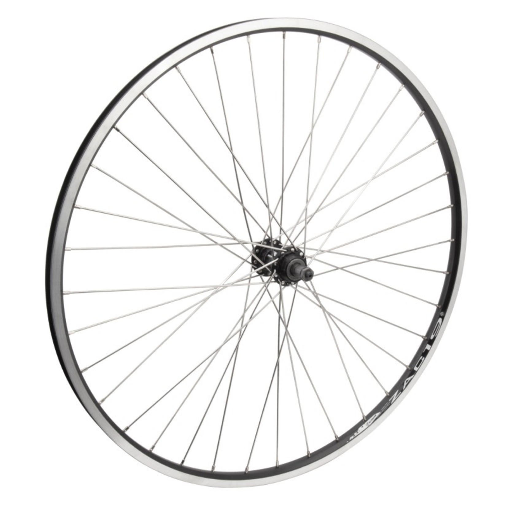 700C/29" Rear Wheel Alloy Double Wall FW QR 135mm 12G  Black MSW