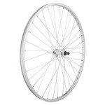 27" Rear Wheel Alloy Road Single Wall FW QR Silver 126mm 14g