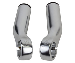 Leve Terminali Origin8 Per Barra Multisport – Coppia Argento – Per Bici TT, Triathlon E Pista