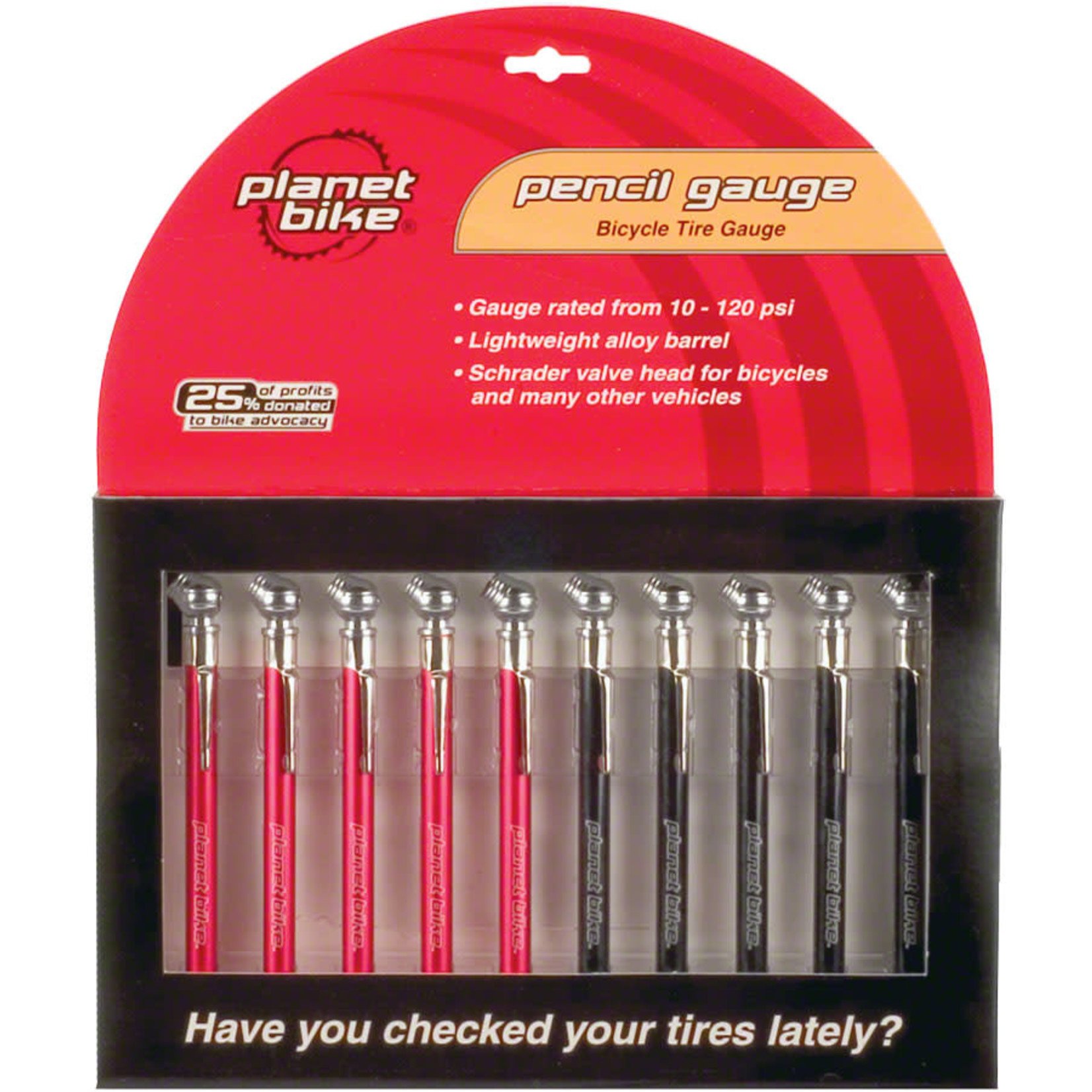 Planet Bike Planet Bike Pencil Gauge