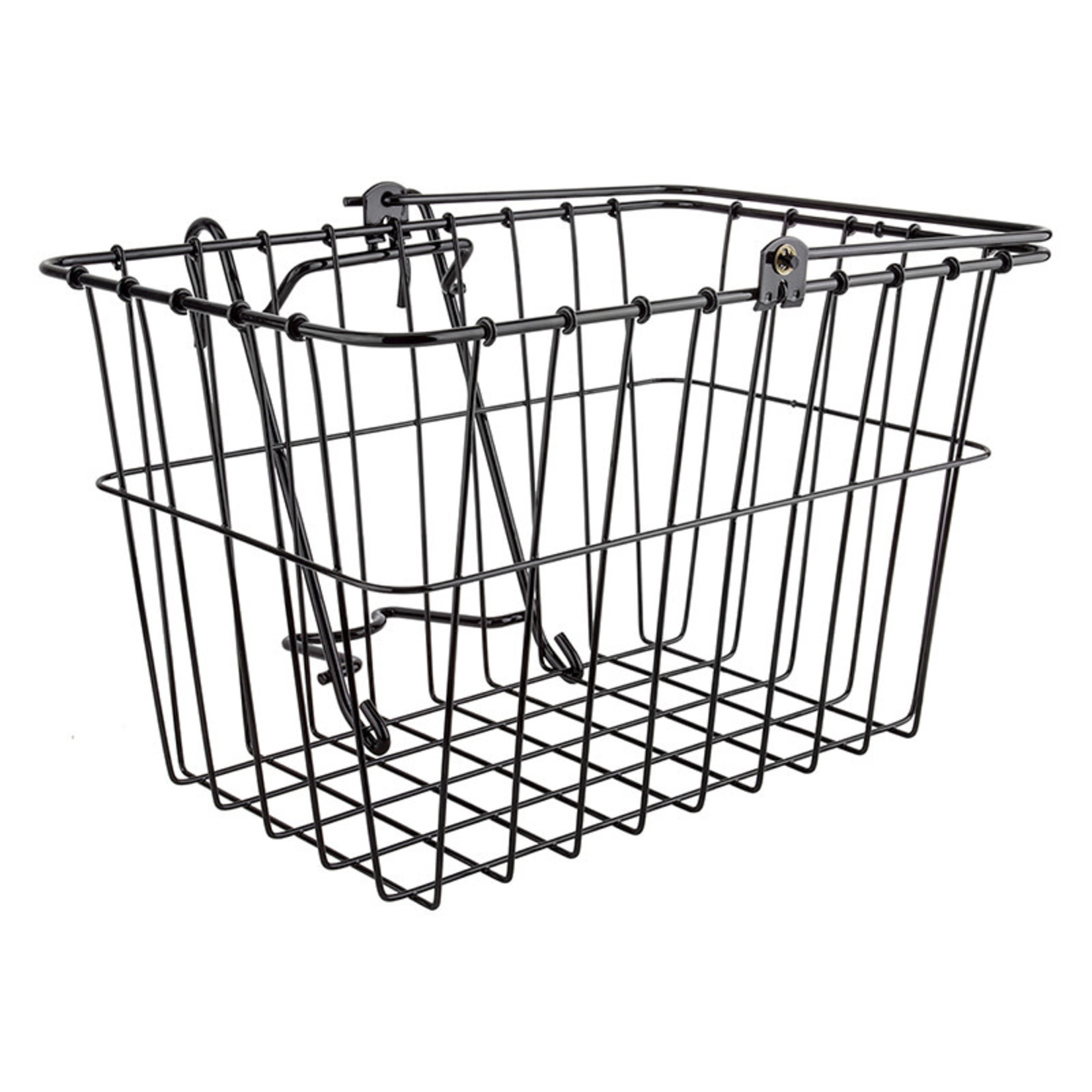 Wald Lift-Off Front Basket 14.5x9.5x9" Steel Black