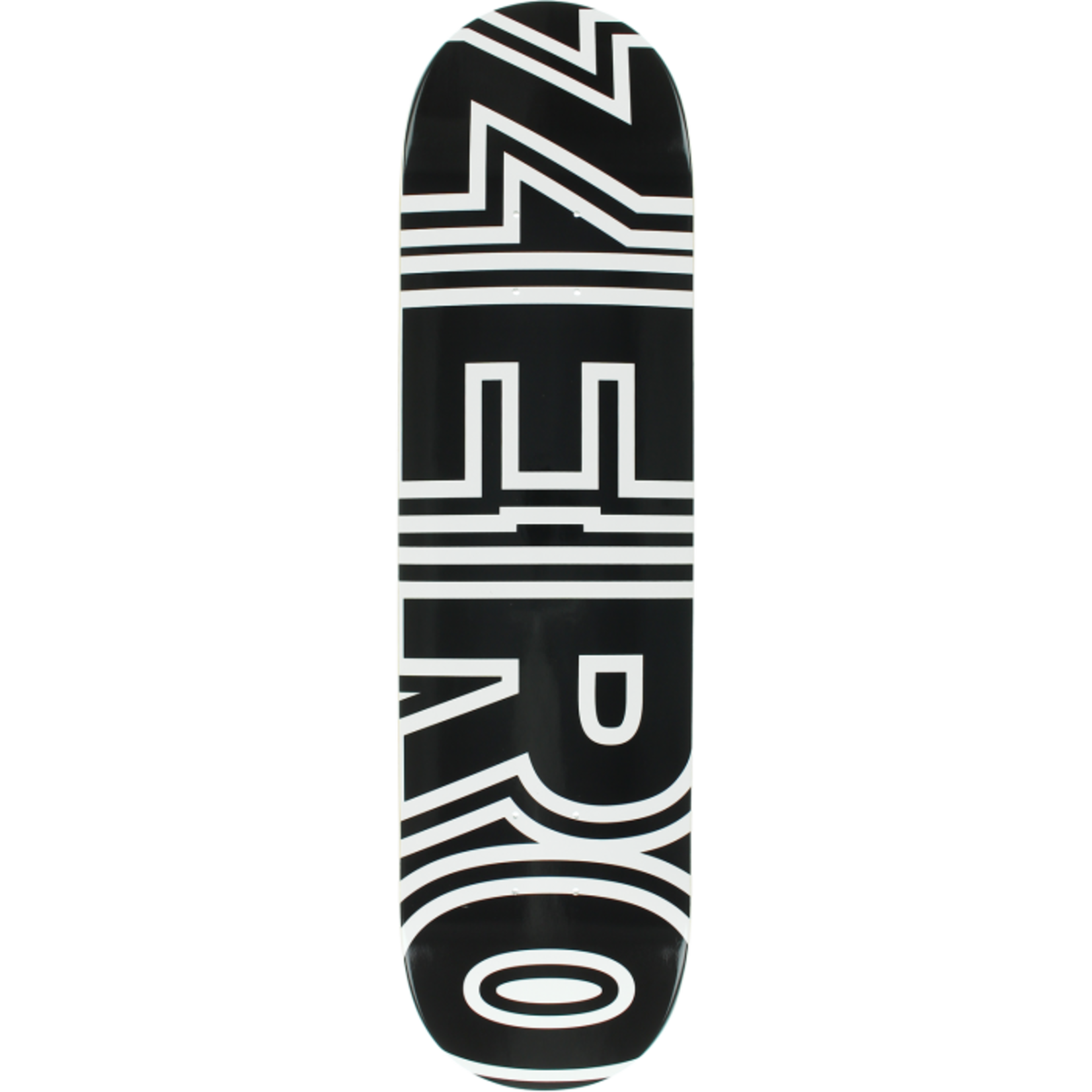 Zero ZERO BOLD DECK-8.25 BLACK/WHT