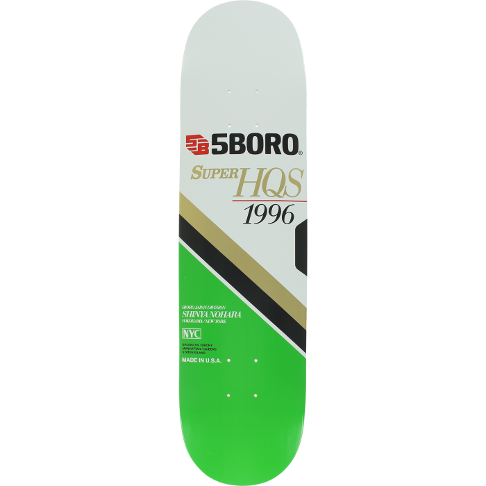 スケートボード 8inch TRAFFIC TEAM NEIGHBORHOOD WATCH 5boro-5boro-nohara-vhs-deck-