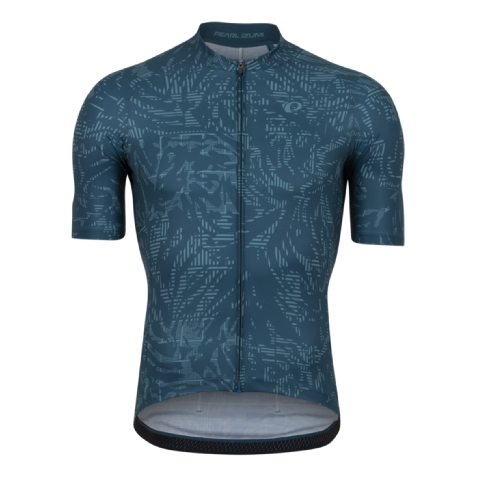 Pearl Izumi Mens Attack Jersey - Ocean Blue Hatch Palm