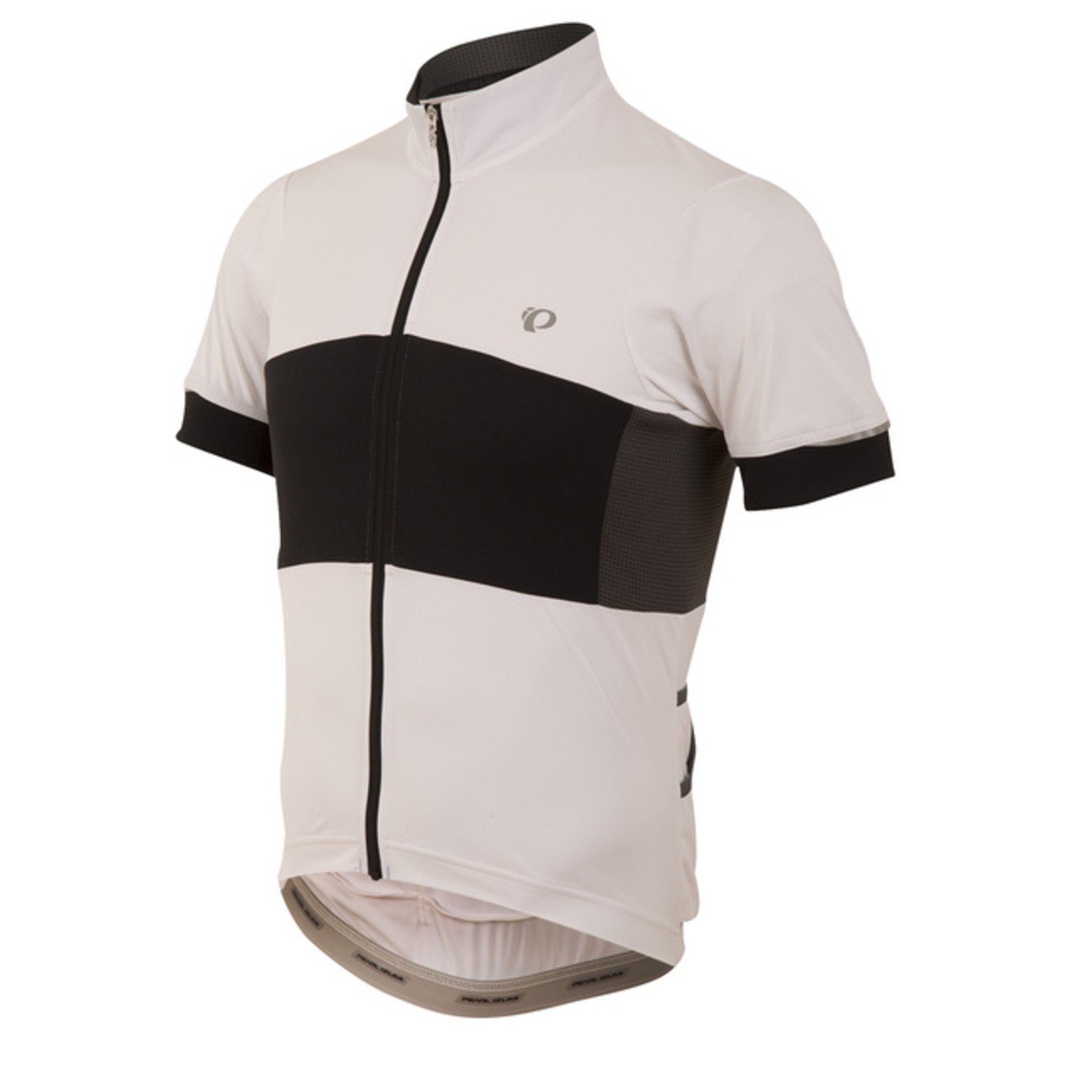 Pearl Izumi Men's Elite Escape Semi-Form Jersey - White / Black