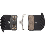 H03C-MF Disc Brake Pad and Spring - Metal Compound, Finned Aluminum Backplate