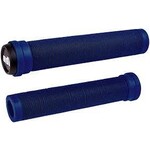 ODI Long Neck SL Grips Flangeless Navy Blue 160mm