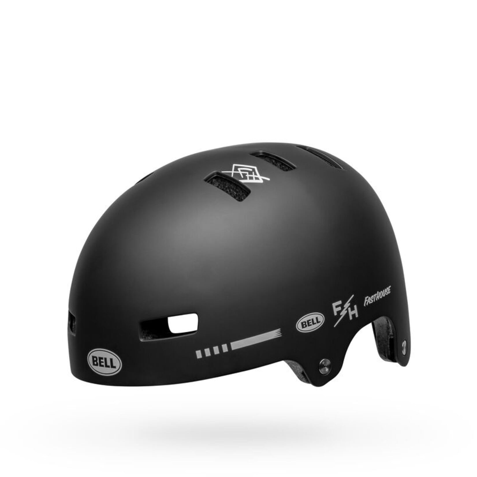 Local, Fasthouse Matte Black/ White - Small