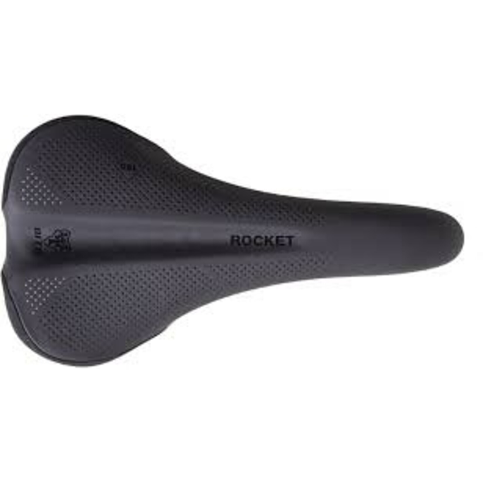 Rocket Saddle - Chromoly, Black, Medium