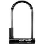 Keeper U-Lock - 4 x 8", Keyed, Black, Includes bracket
