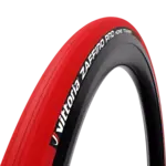 Vittoria Vittoria Zaffiro Pro Home Trainer Tire: Folding Clincher, 700x23, Red