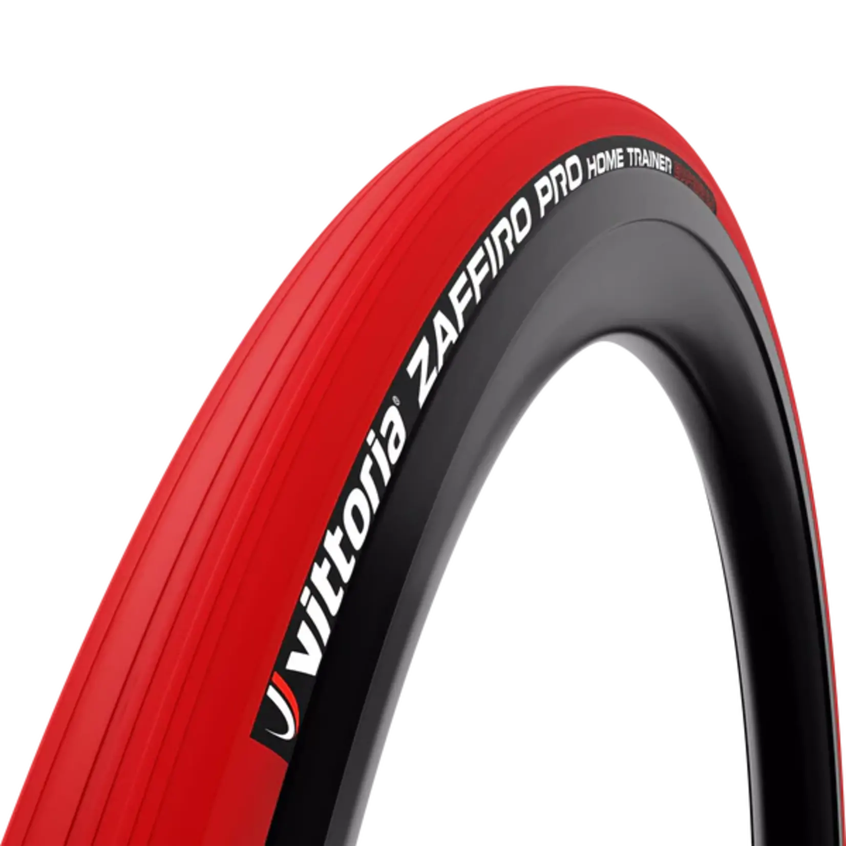 Vittoria Zaffiro Pro Home Trainer Tire: Folding Clincher, 700x23, Red