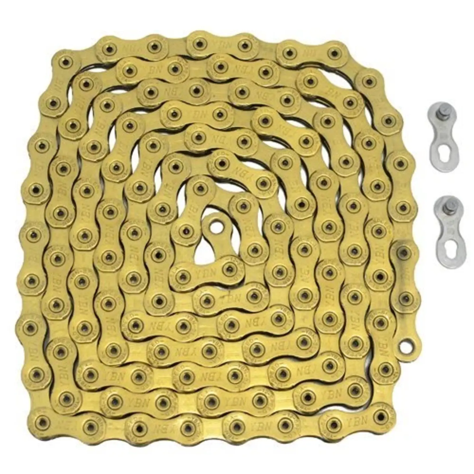 ybn ti-nitrade 12spd chain 126 links gold
