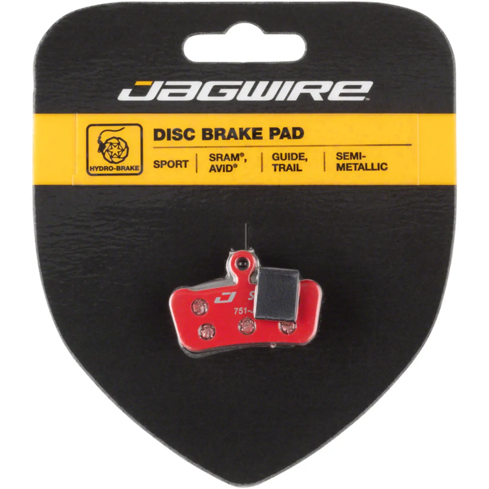 Jagwire Sport Semi-Metallic Disc Brake Pads - For Shimano XTR M965/M966/M975 SLX M665 Saint M800 Deore XT M765/M775/M776