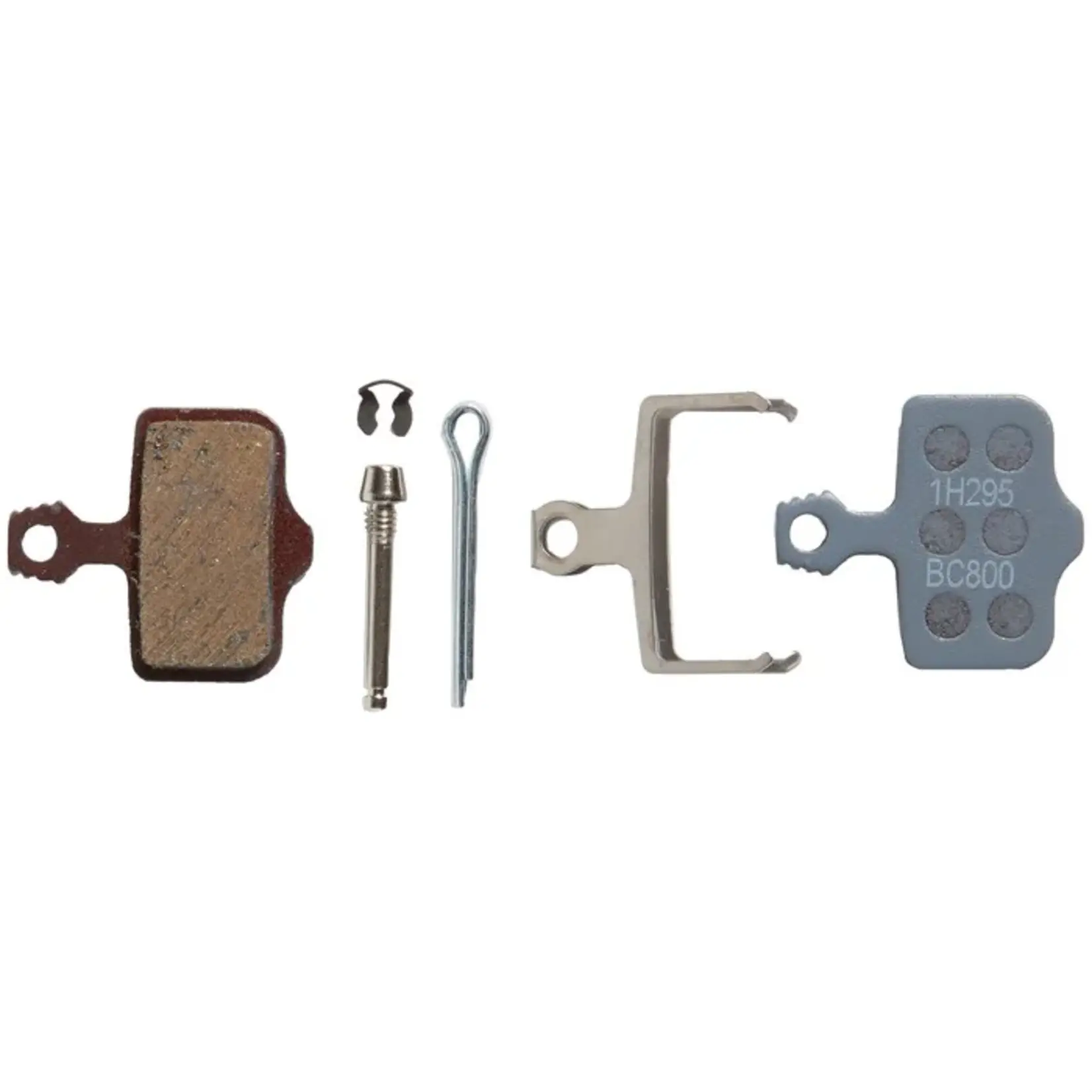 SRAM Disc Brake Pads - Sintered Compound, Steel Backed, Powerful, For Level, Elixir, and 2-Piece Road, Bulk Box of 20