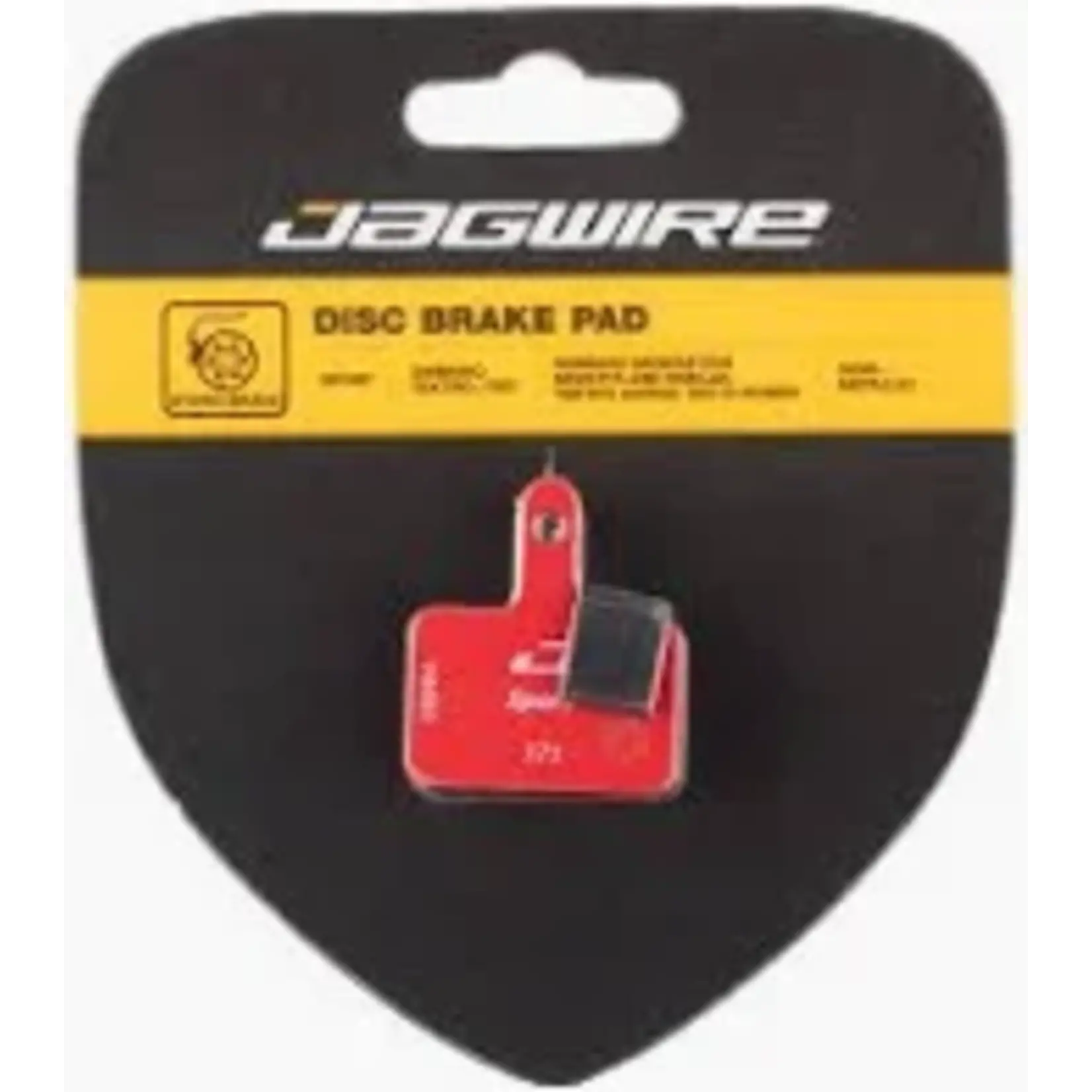 Jagwire Mountain Sport Semi-Metallic Disc Brake Pads for Tektro Volans, Auriga, Auriga SUB, Auriga E-SUB