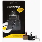 Tektro Tektro A11TS Disc Brake Pad - Sintered For Use With 2-Piston Calipers