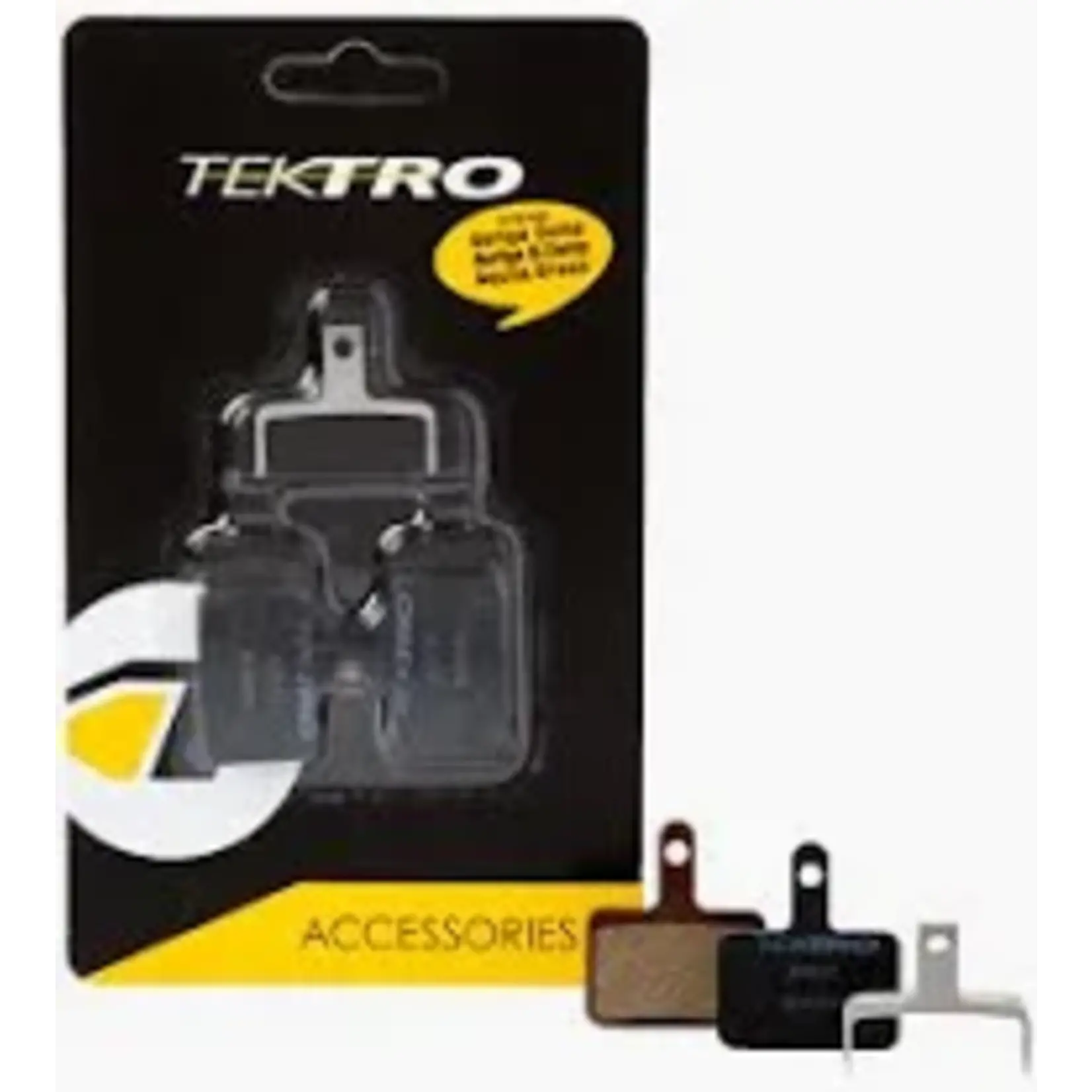 Tektro Tektro A11TS Disc Brake Pad - Sintered For Use With 2-Piston Calipers