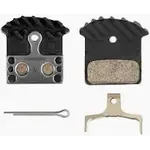 Shimano J04C Metal Disc Brake Pads with Fin - Fits XTR BR-M9020, XTBR-M8000, SLX BR-M675, SLX BR-M7000, Deore BR-M615, BR-R517