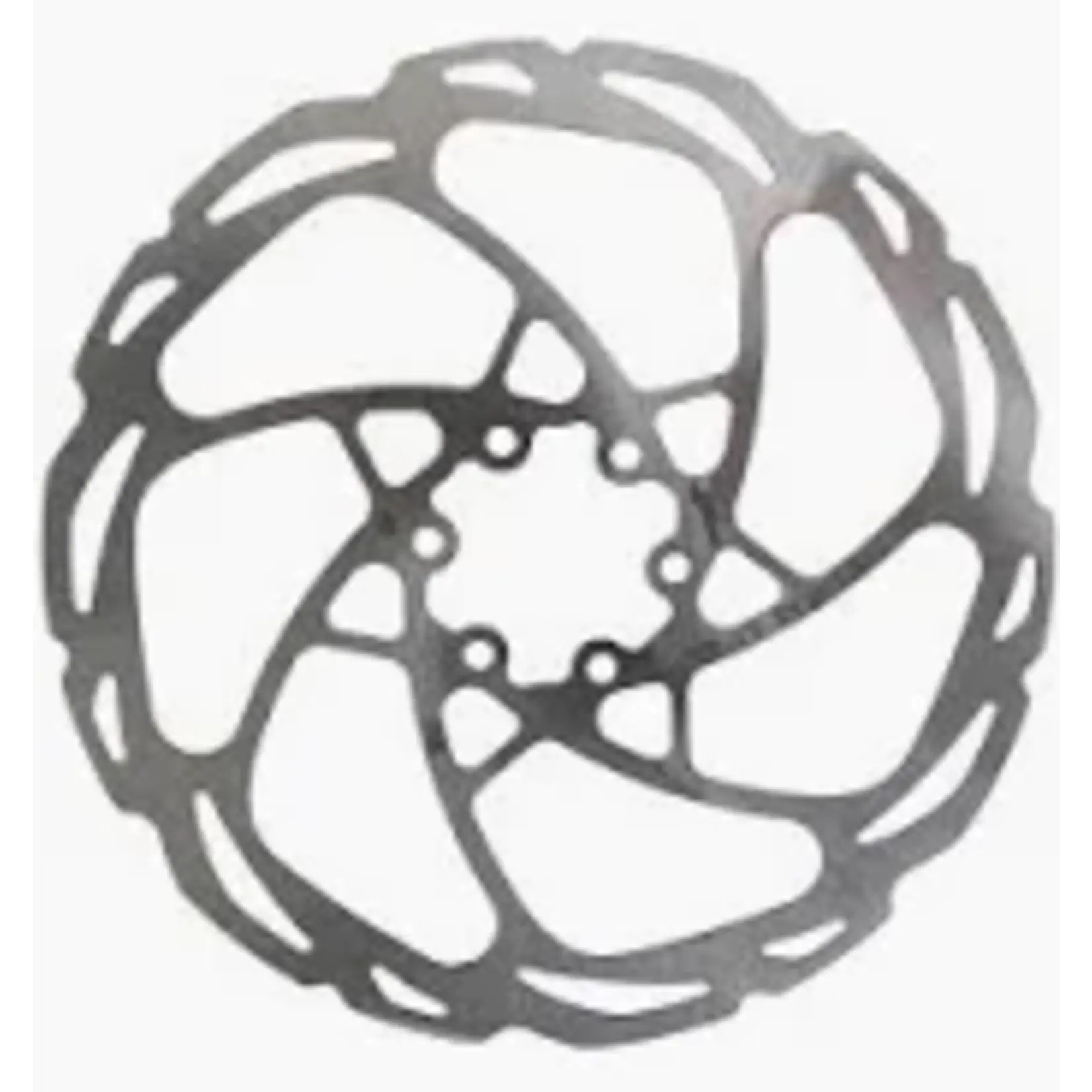 Hayes D-Series Disc Brake Rotor - 160mm, 6-Bolt, Silver