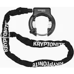 Kryptonite Kryptonite Ring Wheel Lock with Plug-In Chain - 5.5mm, 120cm Chain, Black