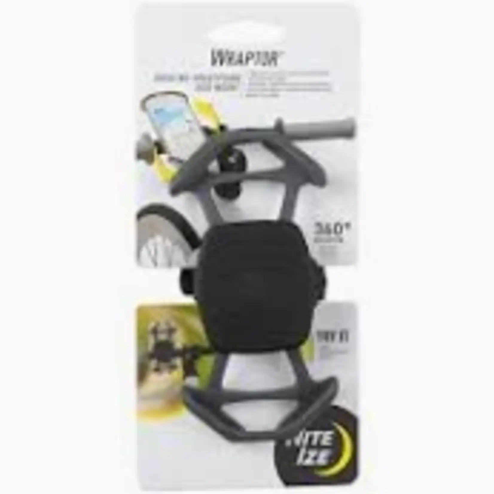 Nite Ize Nite Ize Wraptor Universal Smart Phone Stem/Handlebar Mount, Black