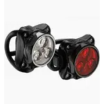 Lezyne Zecto Drive Headlight and Taillight: Black