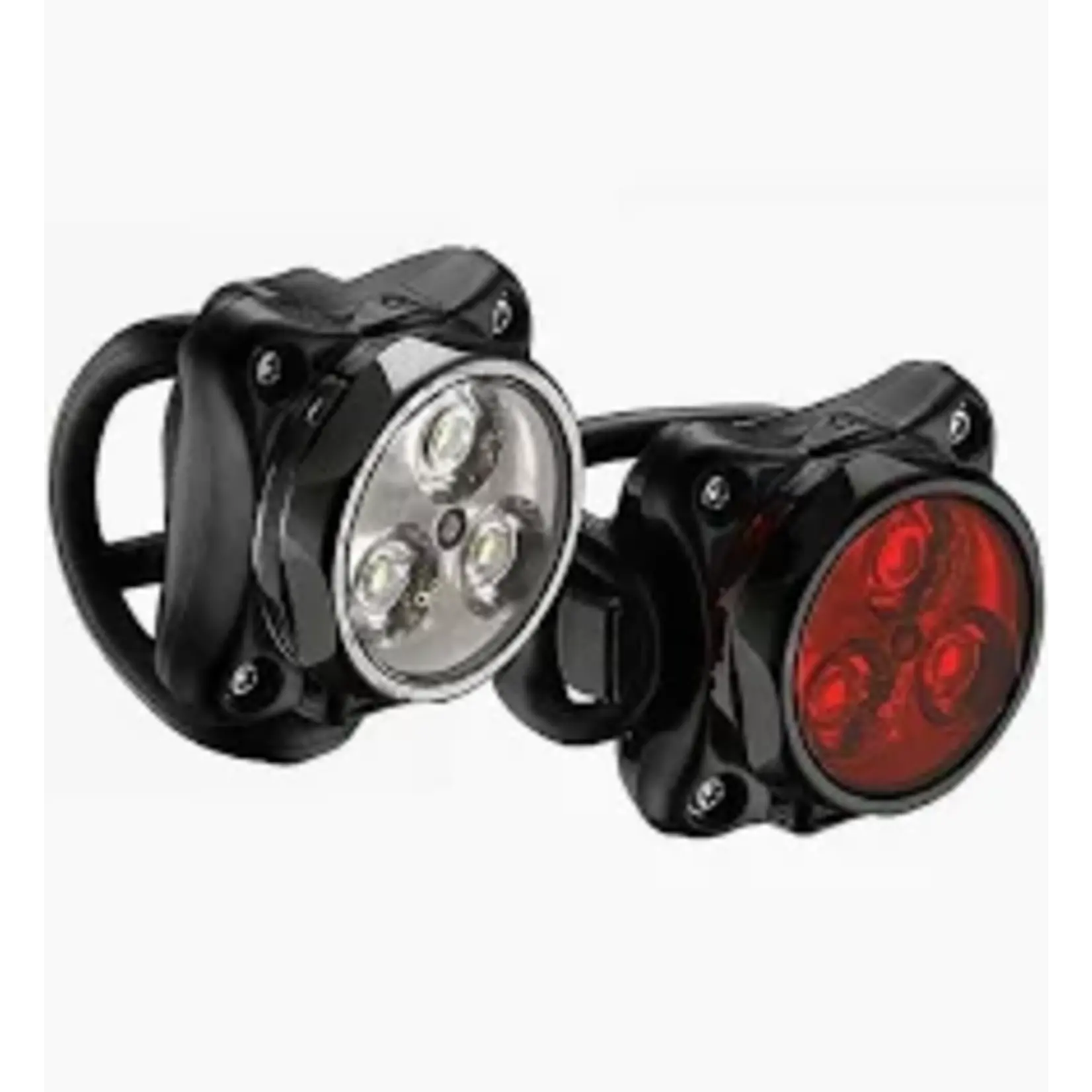 Lezyne Zecto Drive Headlight and Taillight: Black