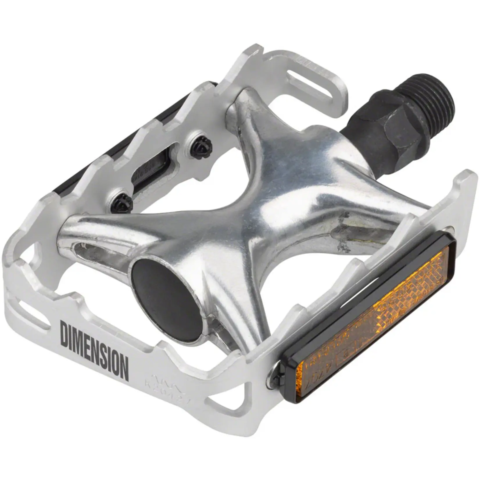 Dimension Mountain Compe Pedals - Platform Aluminum 9/16 Silver