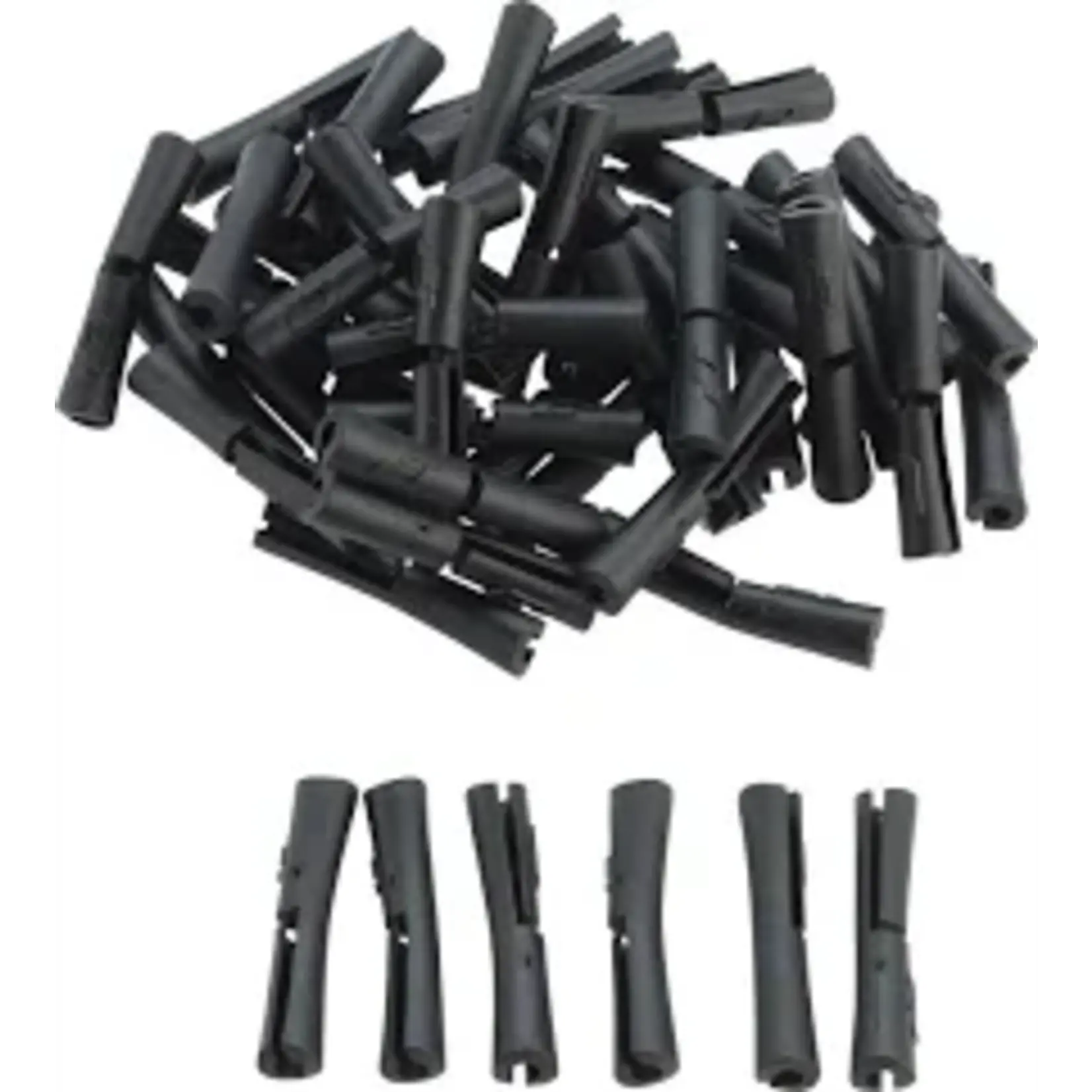 Jagwire Tube Tops 5G Frame Protectors for Brake or Shift Housing, Blk