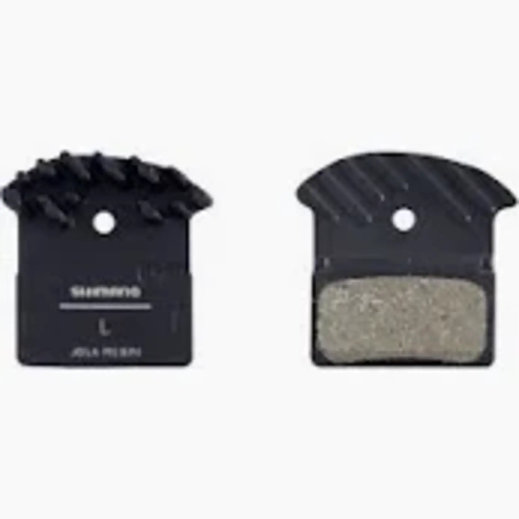 Shimano Shimano J03A Resin Disc Brake Pad - Resin Finned Fits XTR BR-M9000 XT BR-M8100/BR-M8000 SLX BR-M7100 Deore BR-M6000 and BR-RS785