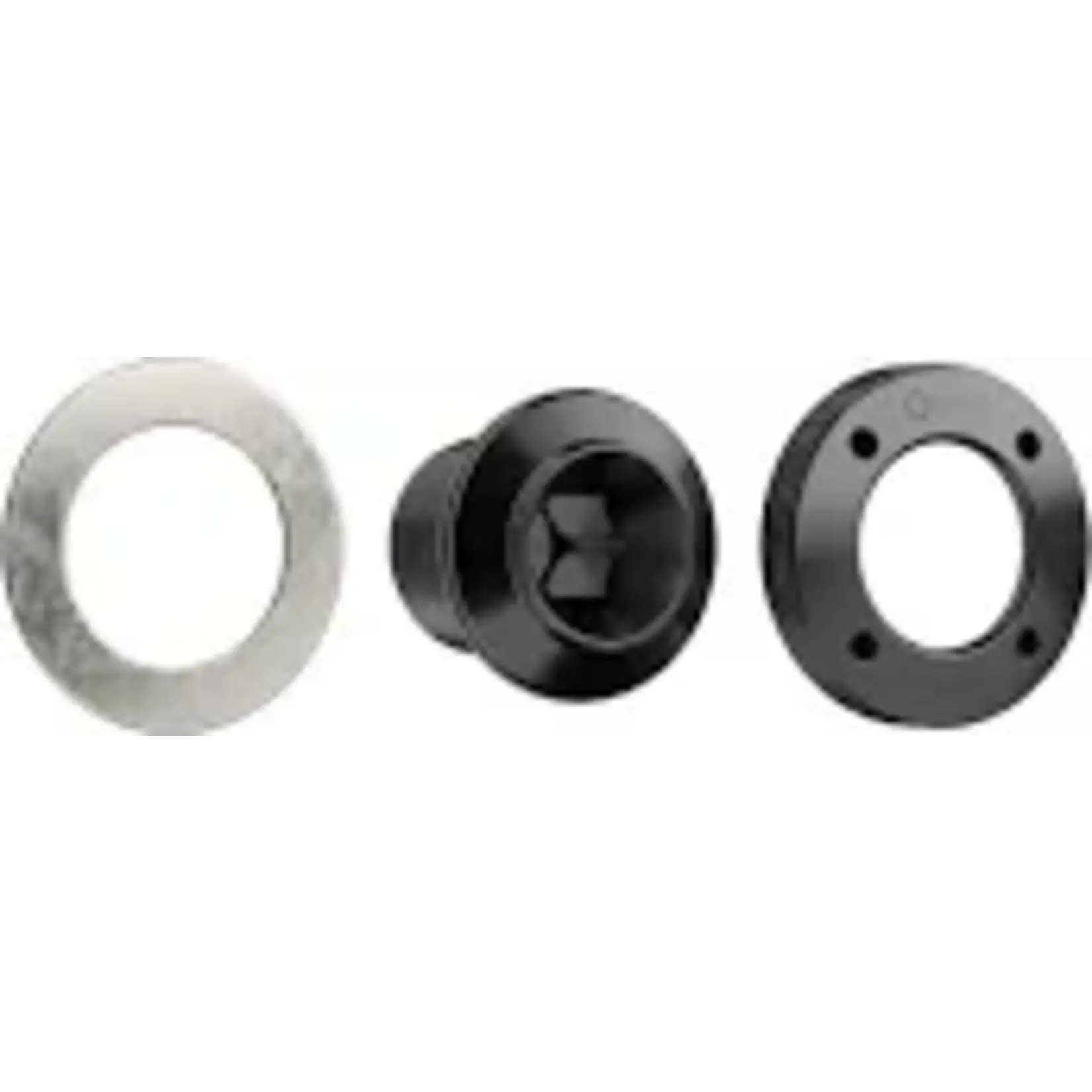 Sram SRAM X0 Eagle T-Type Crank Arm Self-Extracting Bolt Kit - M18 / M30, Dark Polar Black, D1