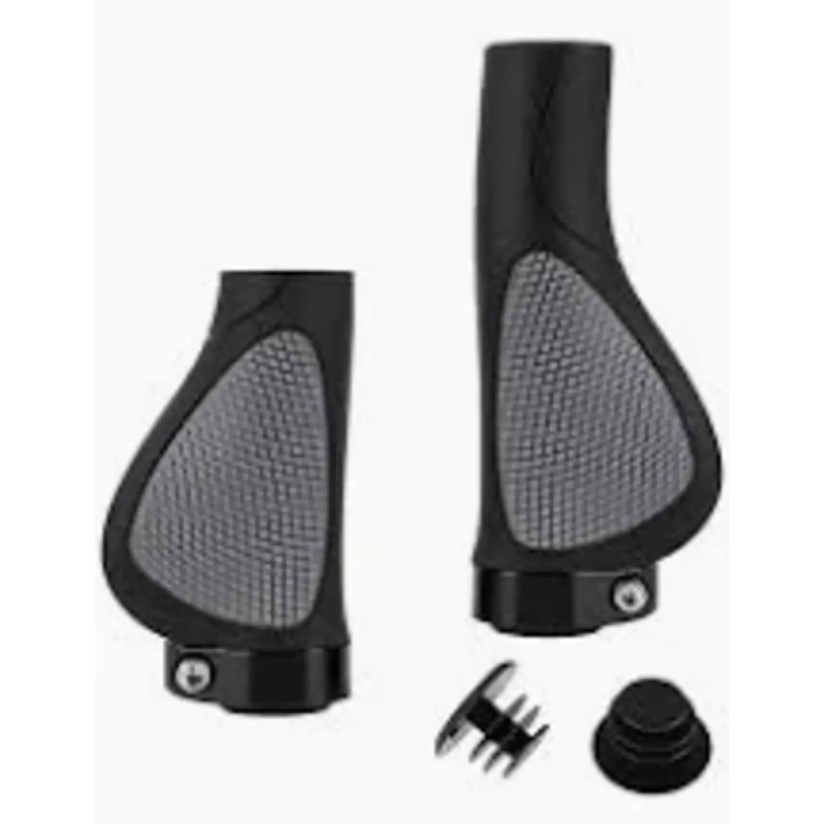 MSW MSW Ergonomic (EFG-100) Grips - Black/Gray,