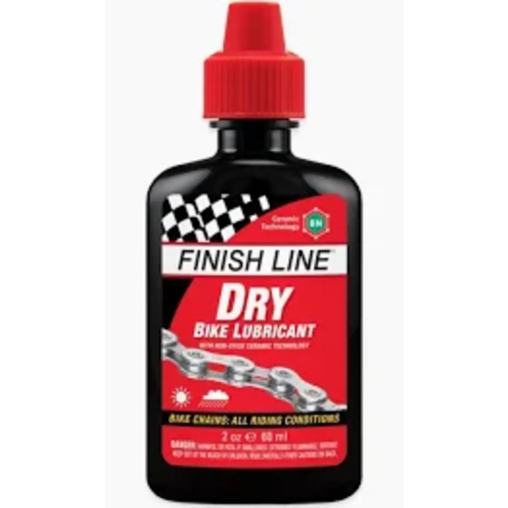 Finish Line DRY Bike Chain Lube - .65 fl oz, Drip