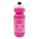 PAUL BANDANA WATER BOTTLE 22oz  PINK BOTTLE/ BLACK INK
