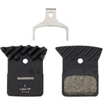 Shimano L05A-RF Disc Brake Pad and Spring - Resin Compound, Finned Alloy Back Plate, One Pair