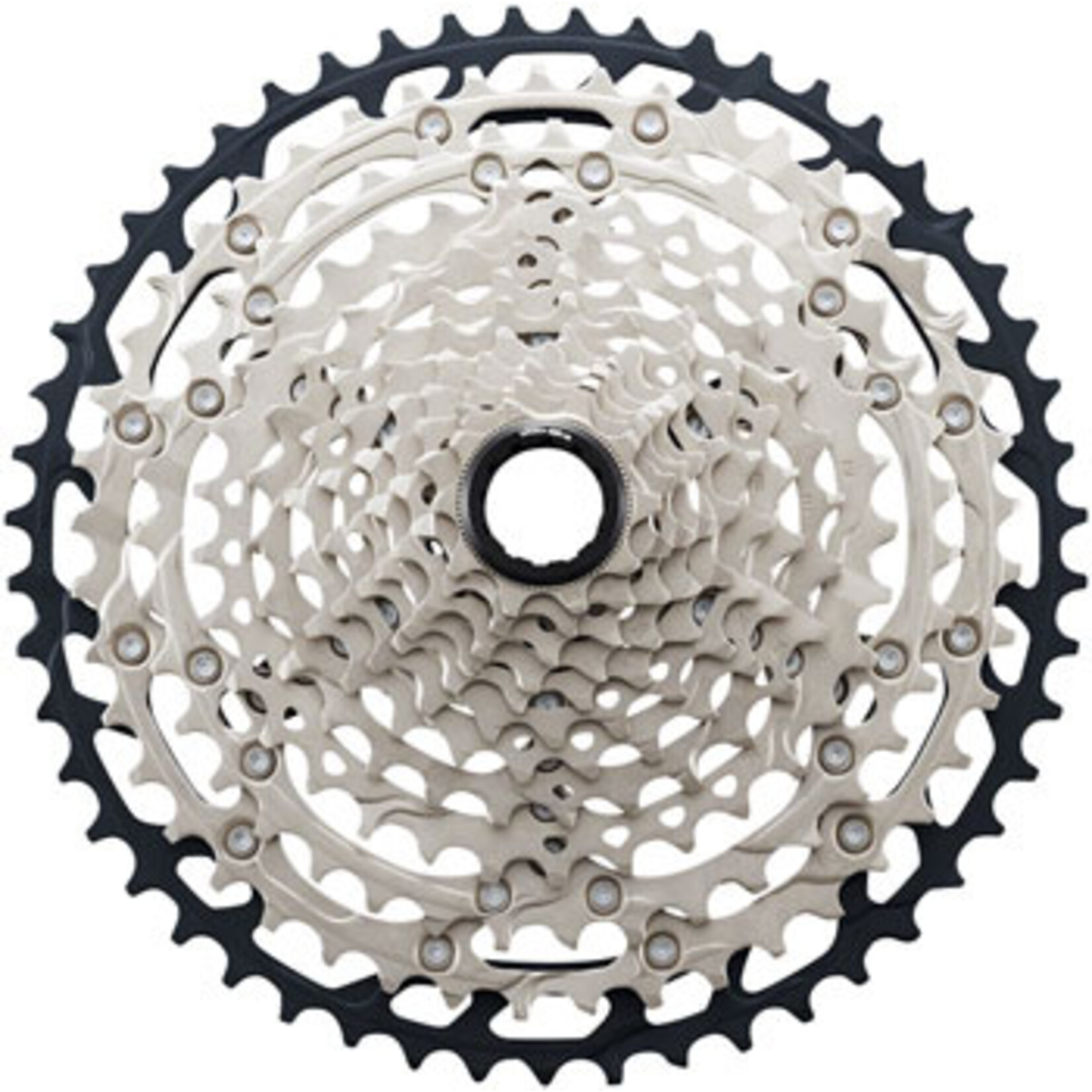 Shimano Shimano SLX CS-M7100 Cassette - 12-Speed, 10-51t, Silver/Black, Micro Spline