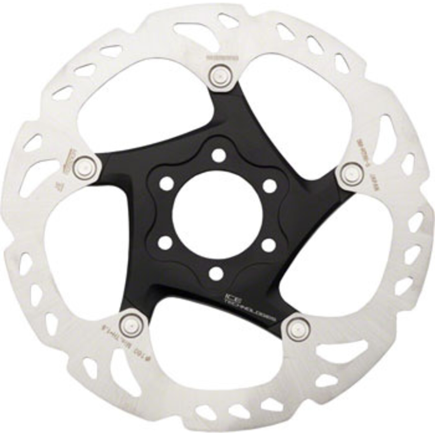Shimano Shimano Deore XT SM-RT86-S2 Disc Brake Rotor - 160mm, 6-Bolt, Silver/Black