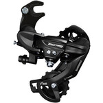 Shimano Tourney RD-TY300-SGS Rear Derailleur - 6,7 Speed, Long Cage, Black, Dropout Claw Hanger