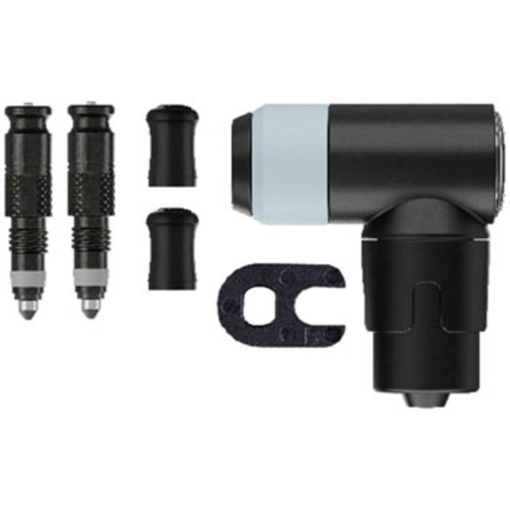 Schwalbe Schwalbe Clik Valve Conversion Kit - Presta Valves, Pair with Pump Head