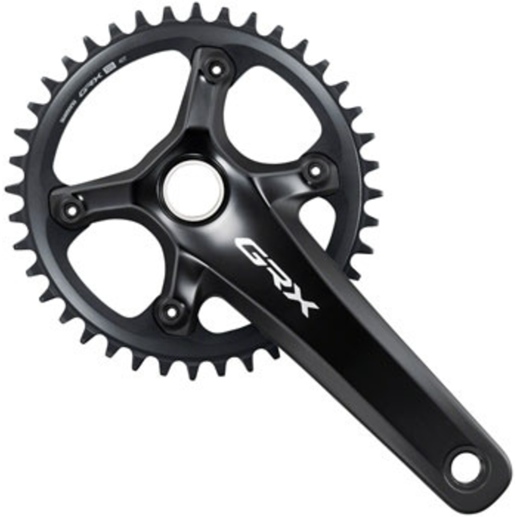 Shimano Shimano GRX FC-RX820-1 Crankset - 170mm, 12-Speed, 40t, 110 BCD, Hollowtech II, Black