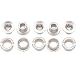 Problem Solvers Single Chainring Bolts Silver Chromoly