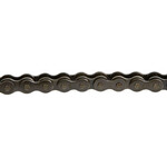 KMC 415H Chain - Single Speed 1/2" x 3/16", 98 Links, Black