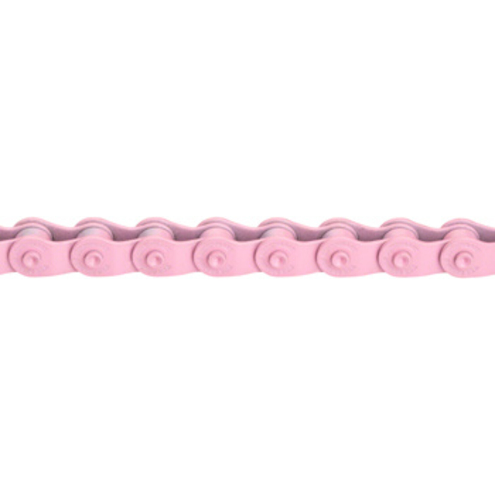 The Shadow Conspiracy Interlock V2 Chain - Single Speed, 1/2" x 1/8", 98 Links, Half Link Chain, Pink