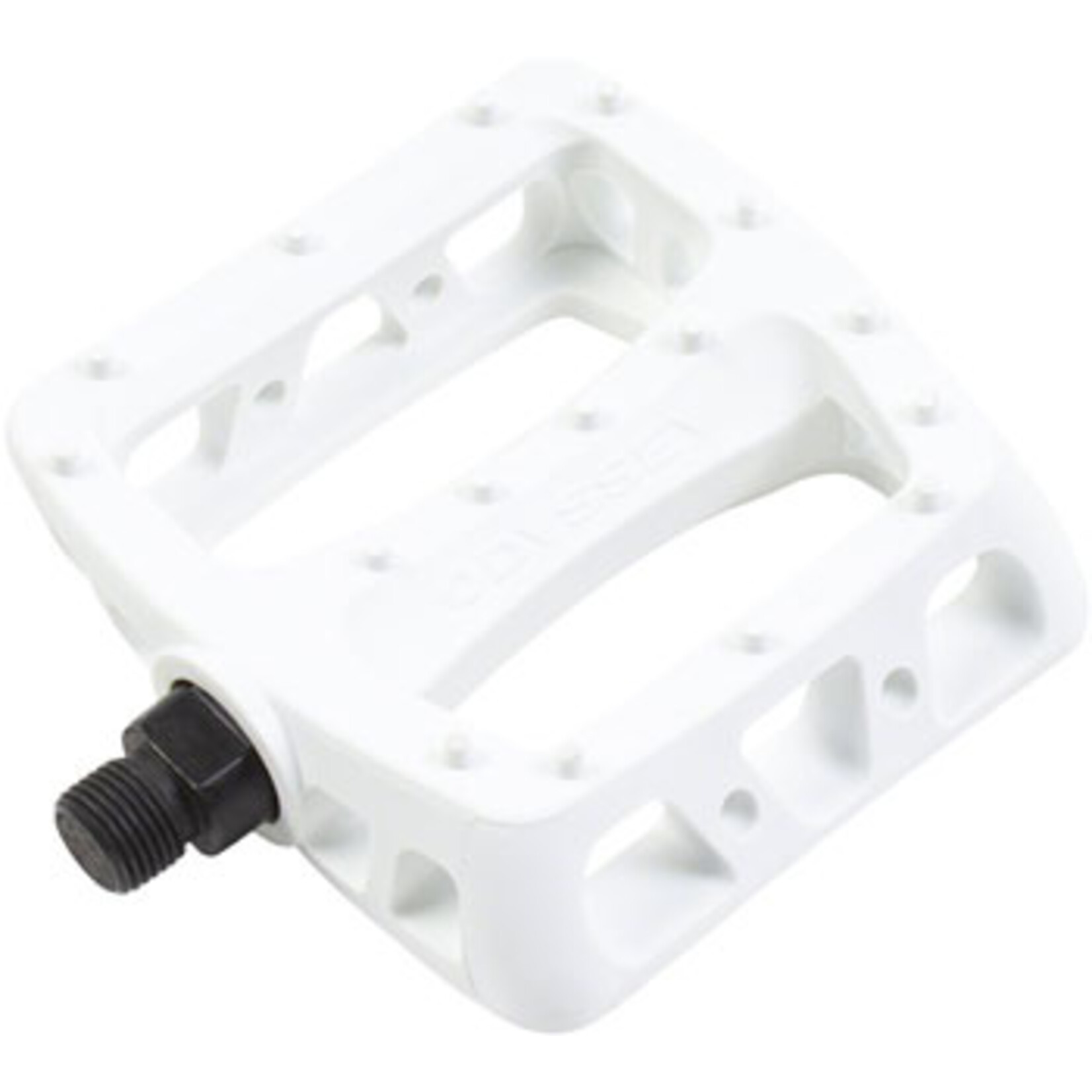 Odyssey Twisted PC Pedals - Platform, Composite/Plastic, 9/16", White