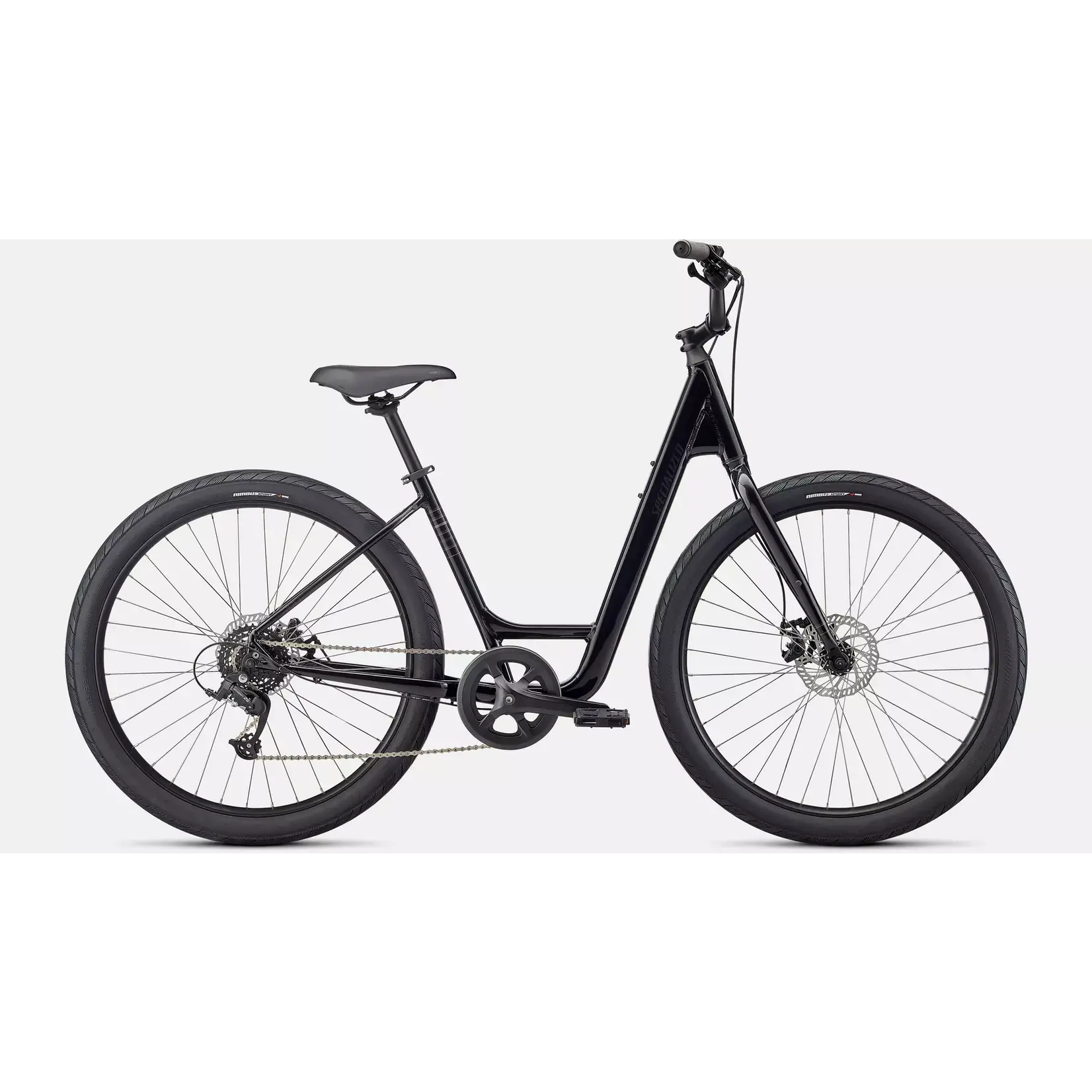 Specialized Roll 2.0 Low Entry GLOSS BLACK / CHARCOAL / SATIN BLACK REFLECTIVE Small